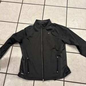 Dark grey charcoal Nike fit fleece jacket xl